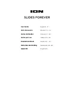 ION Slides Forever User Manual preview