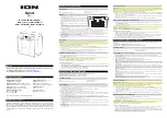 Preview for 1 page of ION Sport iPA129 Quick Start Manual