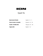 Предварительный просмотр 1 страницы ION Sport XL Quick Start Manual