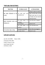 Предварительный просмотр 8 страницы ION SUK-805D Manual