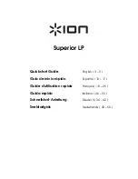 Preview for 1 page of ION Superior LP Quick Start Manual