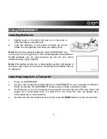 Preview for 7 page of ION SUPERSIGHT Quick Start Manual