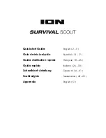 ION SURVIVAL SCOUT Quick Start Manual preview