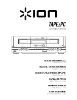 ION TAPE2PC Quick Start Manual preview