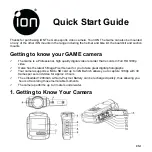 Предварительный просмотр 3 страницы ION The Game Quick Start Manual