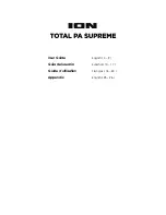 ION Total PA Supreme User Manual preview