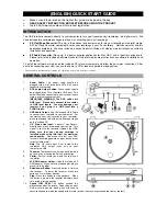 Preview for 2 page of ION TTUSB05XL Quick Start Owner'S Manual