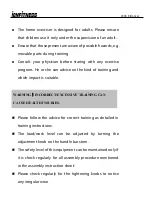 Preview for 4 page of IONFITNESS IE08 User Manual