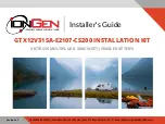 ionGen GTX12V315A-E2107-CS200 Installer'S Manual предпросмотр