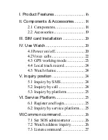 Preview for 2 page of ionit GPS Trackingr watch User Manual