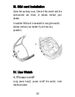 Preview for 9 page of ionit GPS Trackingr watch User Manual