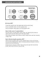 Preview for 7 page of ionmax ION610 User Manual