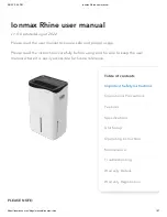 Preview for 1 page of ionmax Rhine ION650 User Manual