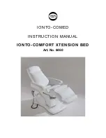 IONTO-COMED IONTO-COMFORT XTENSION BED 8460 Instruction Manual preview