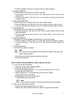 Preview for 7 page of IONTO-COMED IONTO-COMFORT XTENSION BED 8460 Instruction Manual