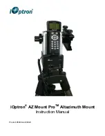 Preview for 1 page of iOptron AZ Mount Pro Instruction Manual