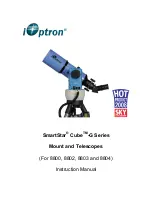 iOptron SmartStar Cube 8800G Instruction Manual preview