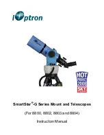 iOptron SmartStar G-MC90 Instruction Manual preview