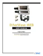 Предварительный просмотр 1 страницы ioSelect EtherWave-WEB User Manual