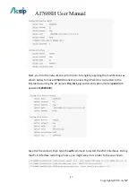 Preview for 37 page of IOT Acsip AI7688H User Manual