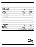 Предварительный просмотр 4 страницы IOTA DLS-48-20 Owner'S Manual