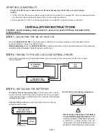 Предварительный просмотр 2 страницы IOTA ILB CP18 HE CW Instruction Manual