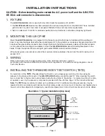 Preview for 2 page of IOTA ILB-CP20-HE-SD-A Instruction Manual