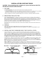 Preview for 2 page of IOTA ILB-CP20-HE-SD-S Instruction Manual