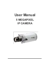 Предварительный просмотр 1 страницы IP Camera 5 MEGAPIXEL User Manual