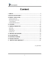 Preview for 3 page of IP Camera HLC-79CF User Manual