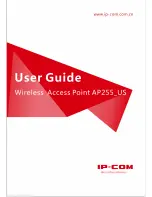 IP-COM AP255_US User Manual предпросмотр