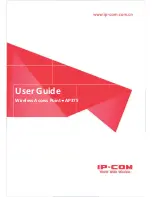 IP-COM AP375 User Manual preview