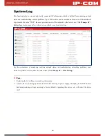 Preview for 34 page of IP-COM CW1000 User Manual