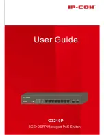 Предварительный просмотр 1 страницы IP-COM G3210P User Manual