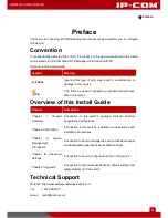 Предварительный просмотр 3 страницы IP-COM G3210P User Manual