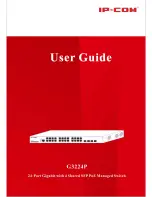 IP-COM G3224P User Manual preview