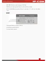 Preview for 9 page of IP-COM W185AP User Manual