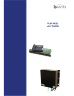 IP Cortex VoIP PABX User Manual preview
