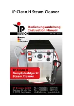 IP Division IP Clean H Instruction Manual preview