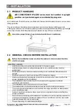 Preview for 4 page of IP Enclosures IP-ACIWM035.001 User Manual