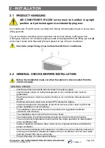 Предварительный просмотр 4 страницы IP Enclosures IP-ACIWM200.001 User Manual