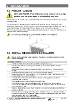 Preview for 4 page of IP Enclosures IP-ACOWM145 User Manual