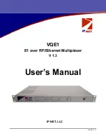 IP-NET VQE1 User Manual preview