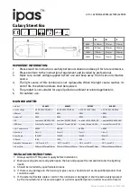 Preview for 2 page of IPAS FDV Galaxy Street Eco 80W Installation Instructions