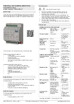 Предварительный просмотр 1 страницы IPAS PowerBlock s4 DC Operating And Mounting Instructions