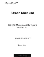 Preview for 1 page of iPazzPort KP-810-16V User Manual