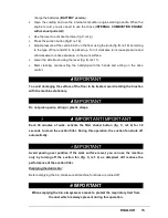 Preview for 15 page of IPC Eagle 512 Rider Operation Manual