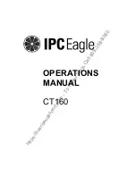 Preview for 1 page of IPC Eagle CT160 700 Operation Manual