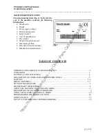 Preview for 2 page of IPC Eagle CT160 700 Operation Manual