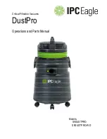 IPC Eagle S9DUSTPRO Operation And Parts Manual preview